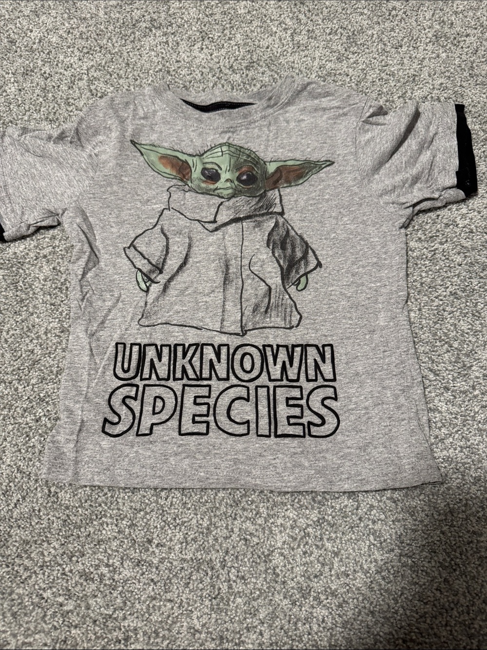 Star Wars Grey Grogu 'Unknown Species' Graphic Tee